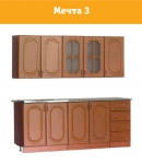 МР-Кухонный гарнитур Мечта-3 (1,6 метра)